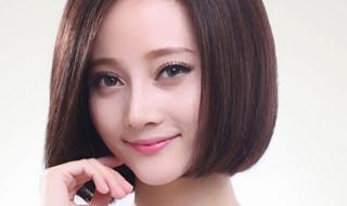 圆脸刘海发型图片 圆脸刘海发型图片